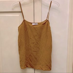 NIEMEN MARCUS tan cami. NWT.